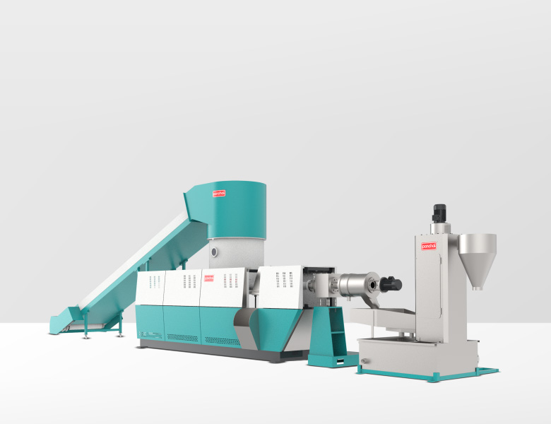 Cutter Compactor Plastic Recycling Machine