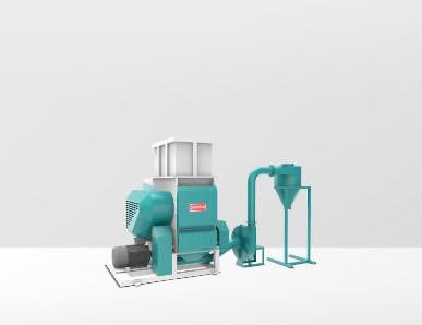 Single Shaft Shredder Machine for plastic recycling