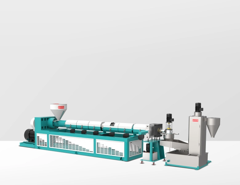 Extruder With Die-Face-Water Ring - Efficient Cooling System for Plastic Processing