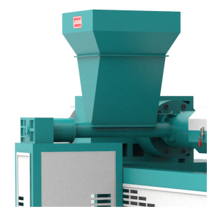 Force feeder extruder