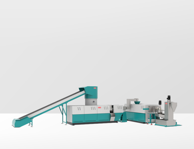 MLP recycling machine