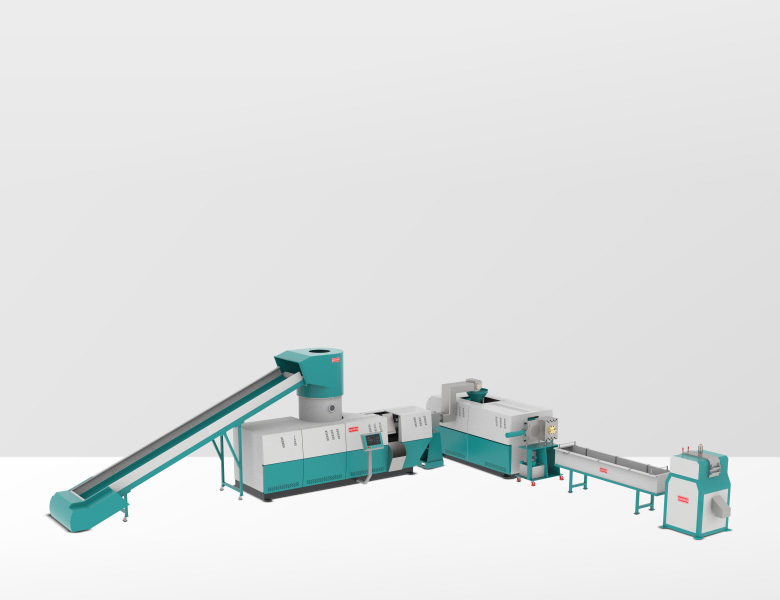 MLP recycling machine