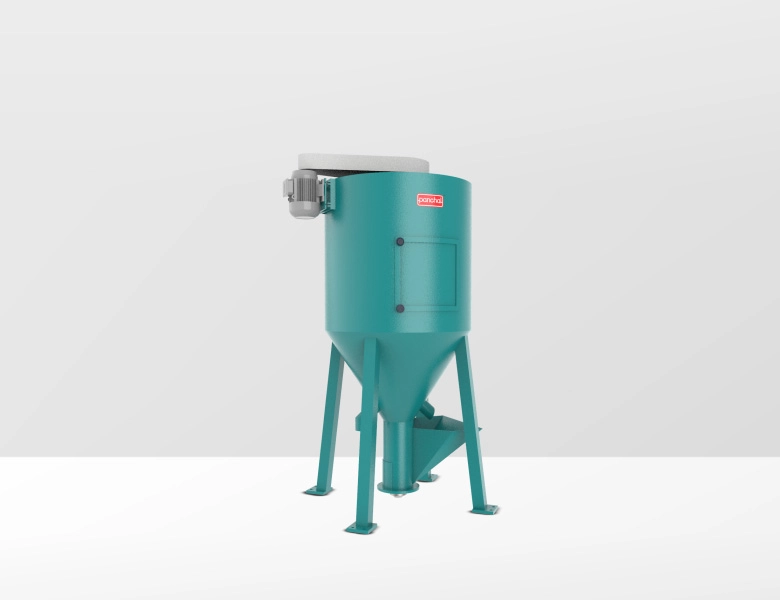 Plastic Preheat Vertical Mixer Silo Screw Type